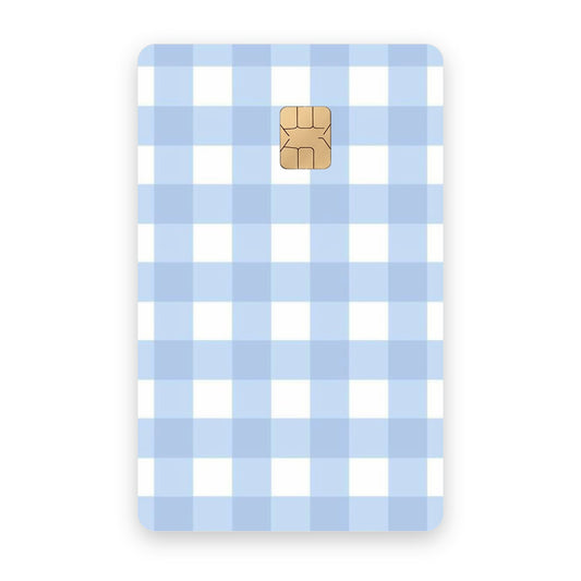 Picnic card sticker on a bank card