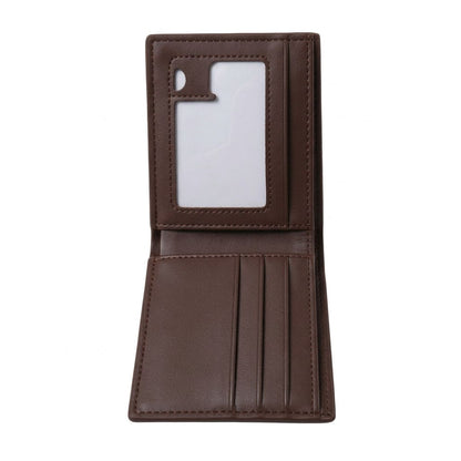 Carbon Wallet in Brown, open interior