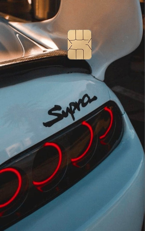 Car card sticker design 116, sports car taillights